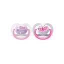 Philips AVENT Sucette 0 - 6 mois Ultra Air Happy Range Girl - 2 pièces