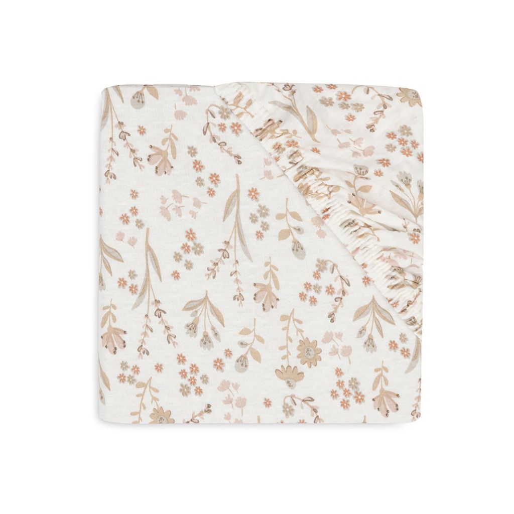 Jollein Drap-housse Bloomy Lg 60 x L 120 cm