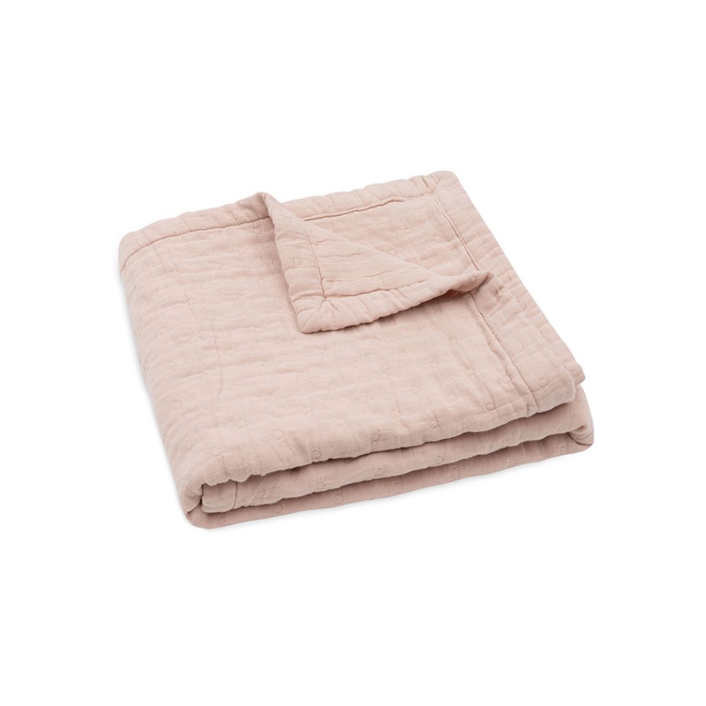 Jollein Couverture pour berceau ou parc Wildrose Lg 75 x L 100 cm