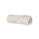 Quax Couverture d'été pour lit Natural Stripes beige coton Lg 90 x L 110 cm