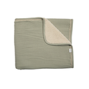 Pericles Deken voor wieg of park Avocado groen/Cream B 75 x L 100 cm