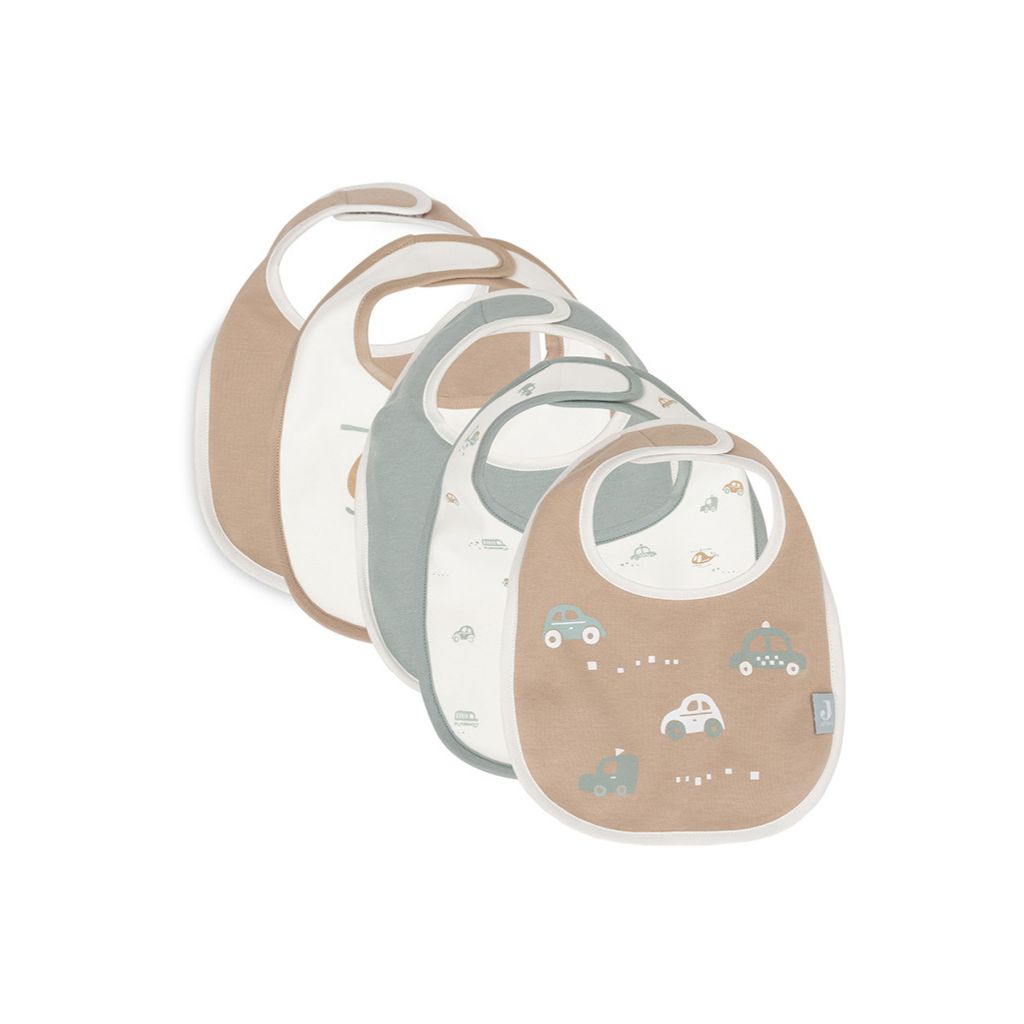 Jollein Slabbetje On The Go - 5 stuks