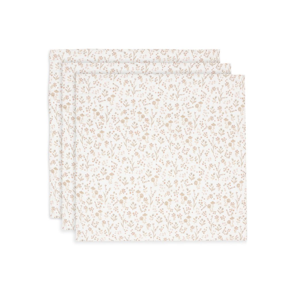 Jollein Essuie tetra Bloomy - 3 pièces