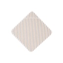 Jollein Cape de bain Stripe Terry Olive Green Lg 75 x L 75 cm