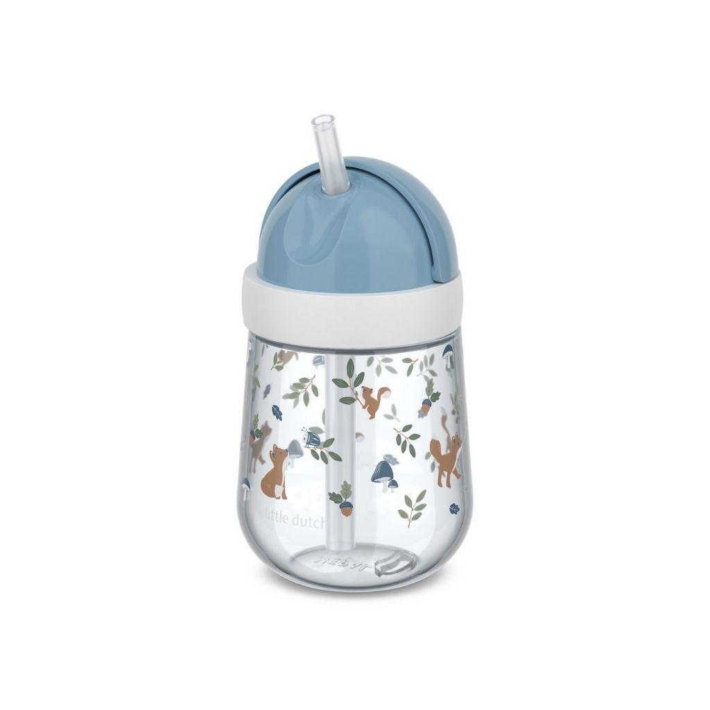 Mepal Mio Drinkfles met rietje Forest Friends 300 ml