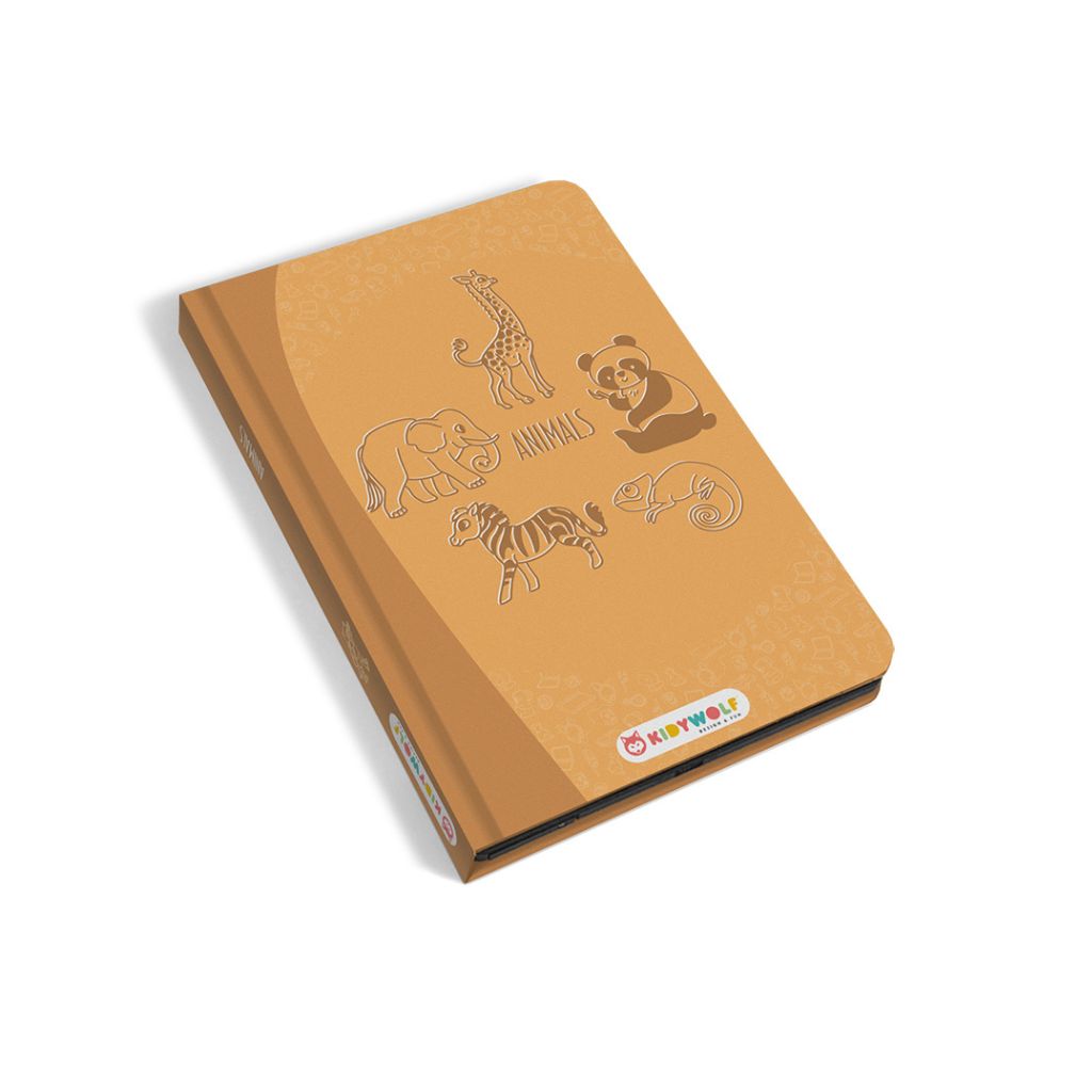 Kidywolf Tablette à dessin avec écran LCD Kidydraw - Animaux