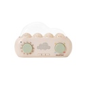 Cloud B Veilleuse/projecteur & Conteuse d'histoires CloudBox™ Bilingue beige