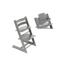 Stokke® Eetstoel Tripp Trapp® + Baby Set² Storm Grey