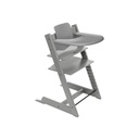 Stokke® Eetstoel Tripp Trapp® + Baby Set² + eettablet Storm Grey
