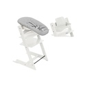 Stokke® Chaise haute Tripp Trapp® + coussin Newborn Set + arceau Baby Set blanc