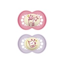 MAM Fopspeen 6 - 16 maanden Original Night Multi - 2 stuks
