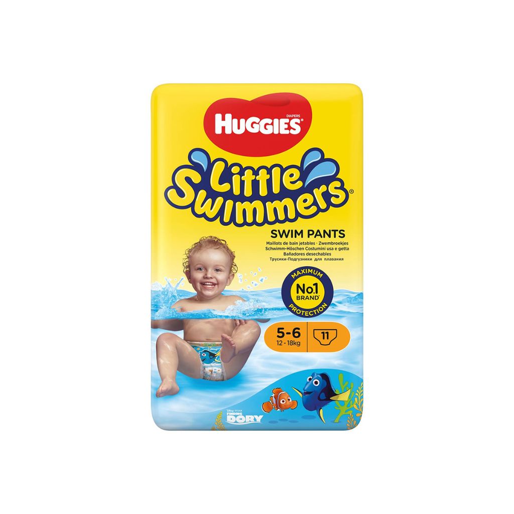Huggies Little Swimmers Langes de natation taille 5/6 - 11 pièces