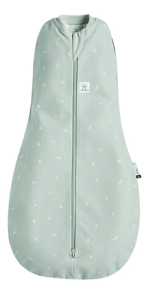 Ergopouch Sac d'emmaillotage Cocoon coton bio/bambou 0-3 mois Sage Green
