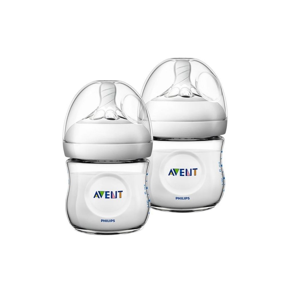 Philips AVENT Biberon Natural 2.0 Duo transparent 125 ml - 2 pièces