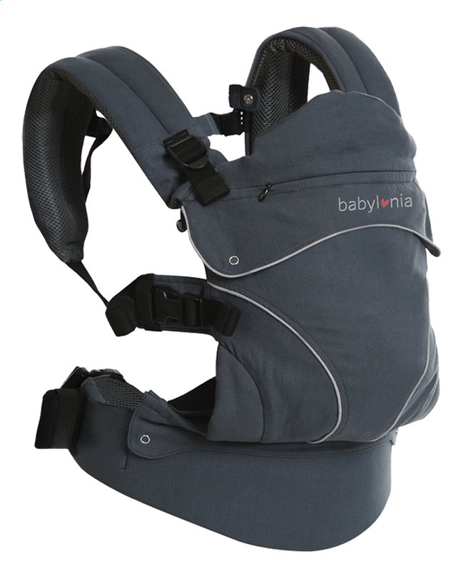 Babylonia Porte-bébé combiné Flexia Deep Grey