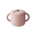 Mushie Snackbeker Blush