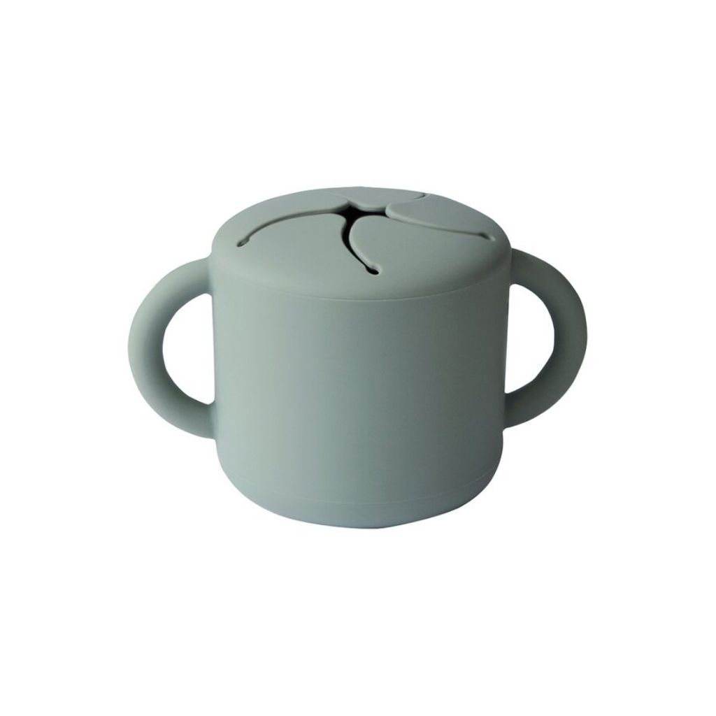 Mushie Tasse à collation Cambridge Blue
