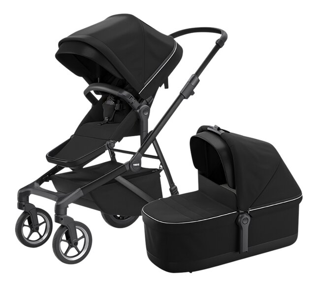 Thule Poussette 3 en 1 Sleek Midnight Black