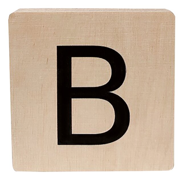Minimou Houten letter B