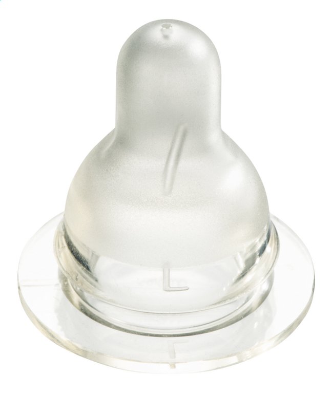 Difrax Speen Natural variabele melktoevoer - 2 stuks
