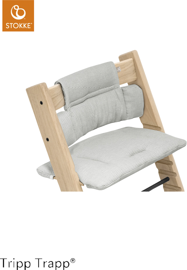 Stokke® Coussin réducteur pour chaise haute Tripp Trapp® Nordic Grey
