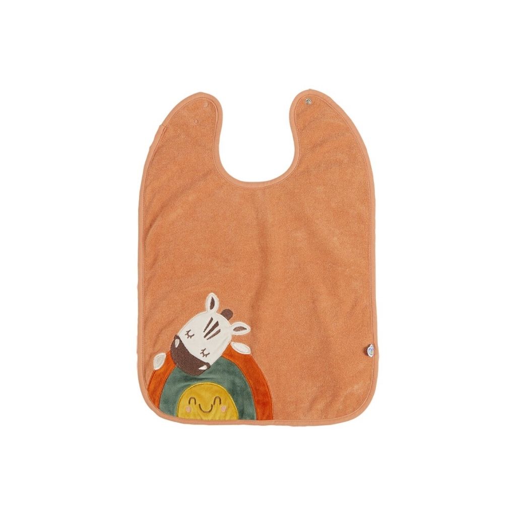 Dreambee Slabbetje Flo XL terracotta