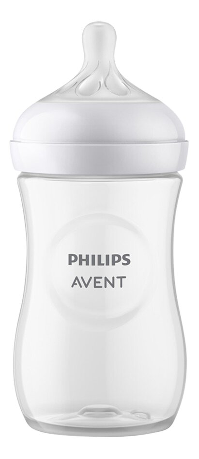 Philips AVENT Biberon Natural Response transparent 260 ml