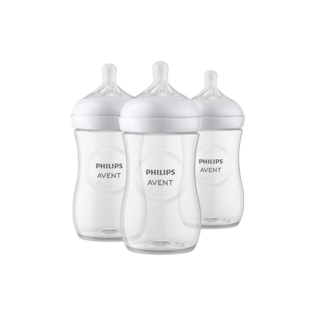 Philips AVENT Biberon Natural Response transparent 260 ml - 3 pièces