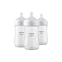 Philips AVENT Biberon Natural Response transparent 260 ml - 3 pièces
