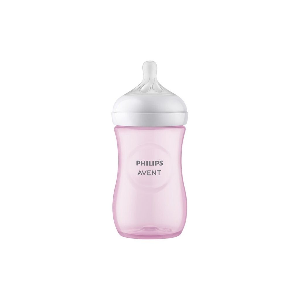 Philips AVENT Biberon Natural Response rose 260 ml