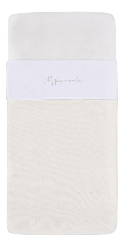 Jollein Laken voor bed My Tiny Miracle Olive Green