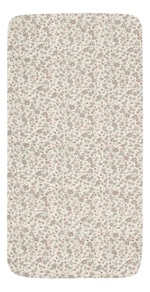 Jollein Drap-housse pour berceau Retro Flowers Lg 50 x L 90 cm