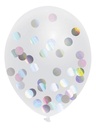 JEP! Ballon Ballon à confettis holographique 30 cm
