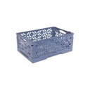 Dreambee Bac pliant Essentials mini bleu gris foncé