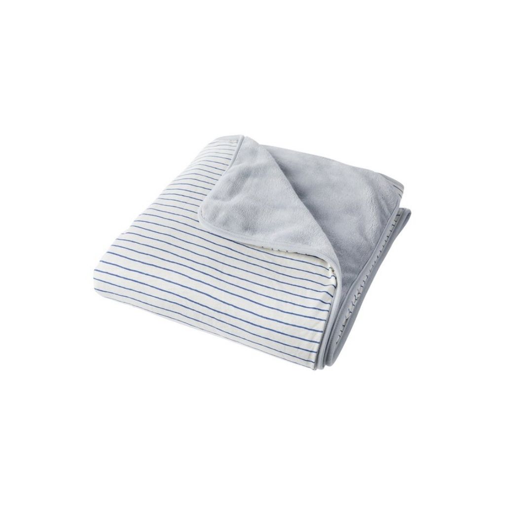 Dreambee Couverture pour berceau ou parc Billie lignes gris