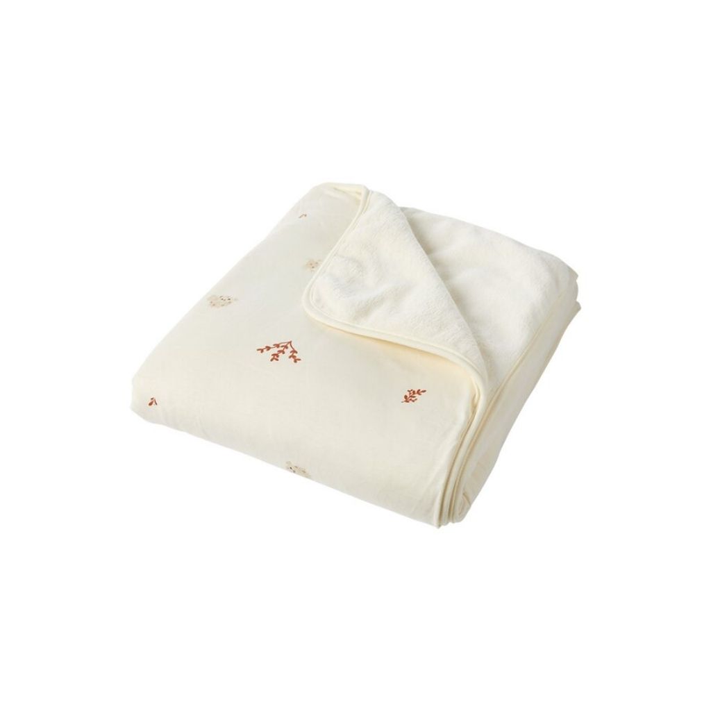 Dreambee Couverture pour berceau ou parc Billie poisson-ballon beige