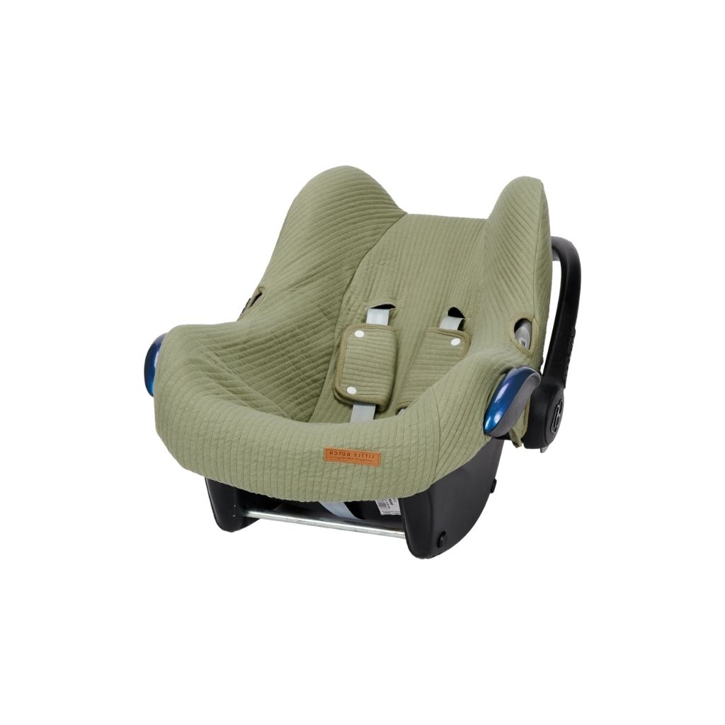 Little Dutch Housse pour siège-auto Pure Olive