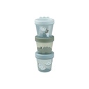 Done by Deer Bewaarpotje Croco Green - 3 stuks