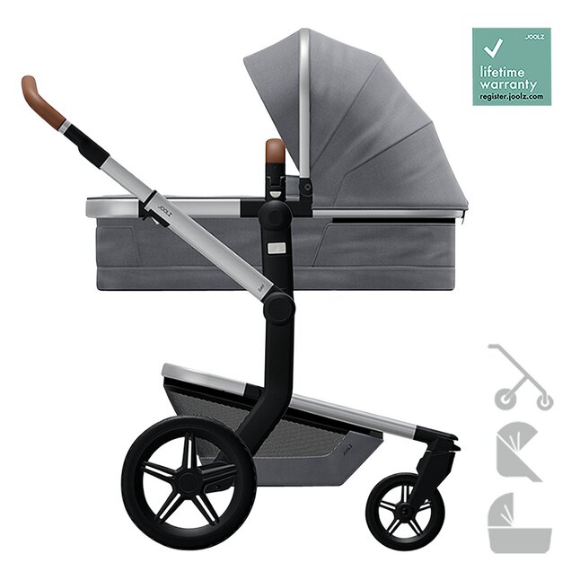 Joolz 3-in-1 Kinderwagen Day+ Gorgeous Grey