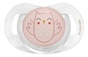 Suavinex Fopspeen 0 - 6 maanden anatomisch Bonhomia Owl Pink