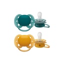 Philips AVENT Fopspeen + 6 maanden Ultra Soft groen/geel - 2 stuks