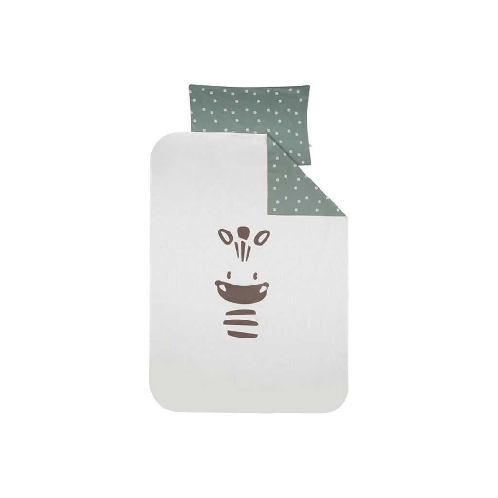 Dreambee Housse de couette pour lit Flo vert
