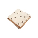 Dreambee Tetradoek Flo ecru/terracotta - 3 stuks