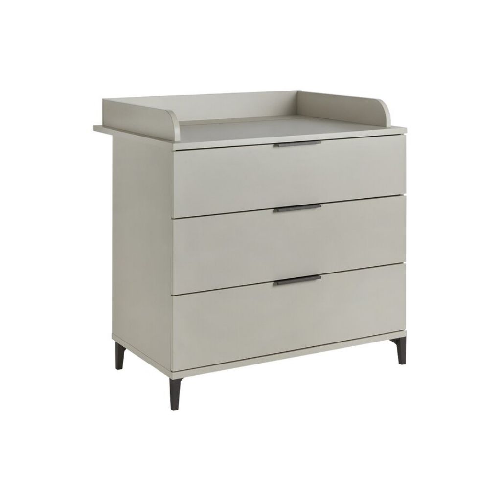 Transland Commode avec 3 tiroirs Jessie beige