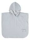 Dreambee Poncho Billie crabe réversible tetra gris