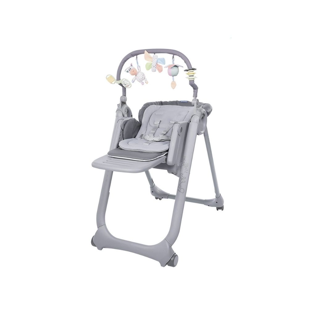 Chicco Eetstoel Polly Magic Relax graphite