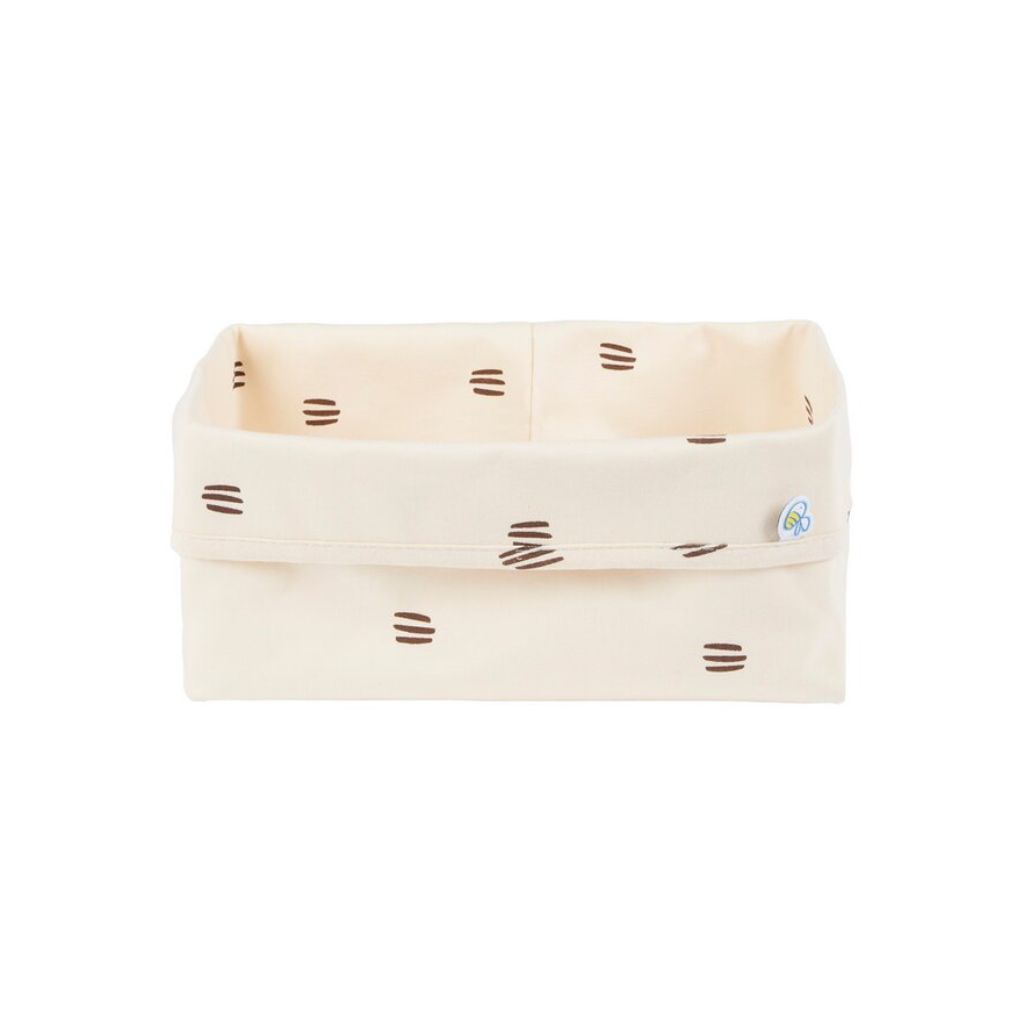 Dreambee Panier de rangement Flo écru
