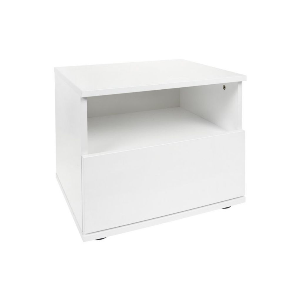 Transland Table de nuit Alix blanc