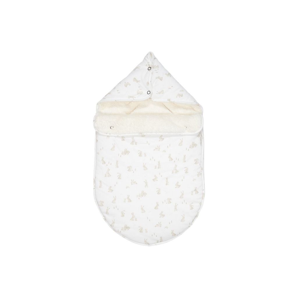 Little Dutch Voetenzak voor draagbare autostoel Baby Bunny