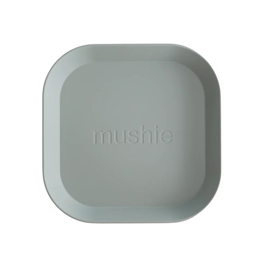 Mushie Assiette Sage - 2 pièces